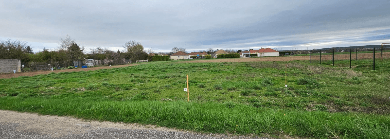 Parcelle proposée à l’étude à Savières